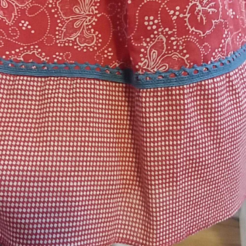 Red summer dress - Picture 5 of 7